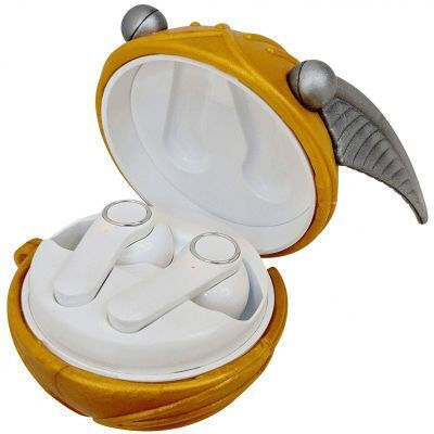 Lazerbuilt Snitch In-Ear Bluetooth-Freisprecheinrichtung Kopfhörer mit Ladeetui Weiß
