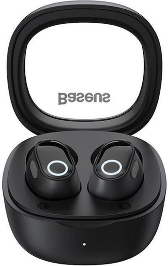 Baseus Bowie Wm02 Tws In-ear Bluetooth Handsfree Earphones with Charging Case Black