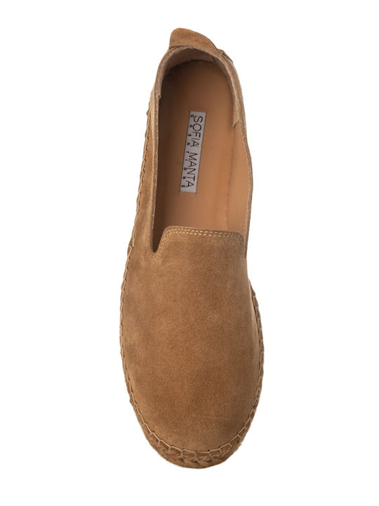 Damen Espadrilles in Braun Farbe