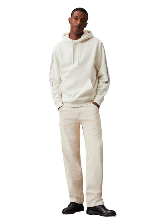 Sweatshirt with Hood Cream