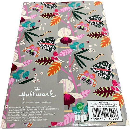 Hallmark Schulheft Geregelt Love Zebra (Verschiedene Designs oder Farben)