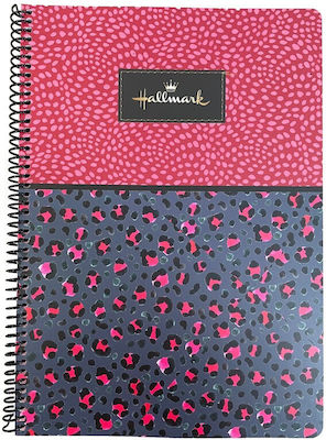 Hallmark Print Bug 2-Subject Spiral Notebook 17x25 70 Sheets