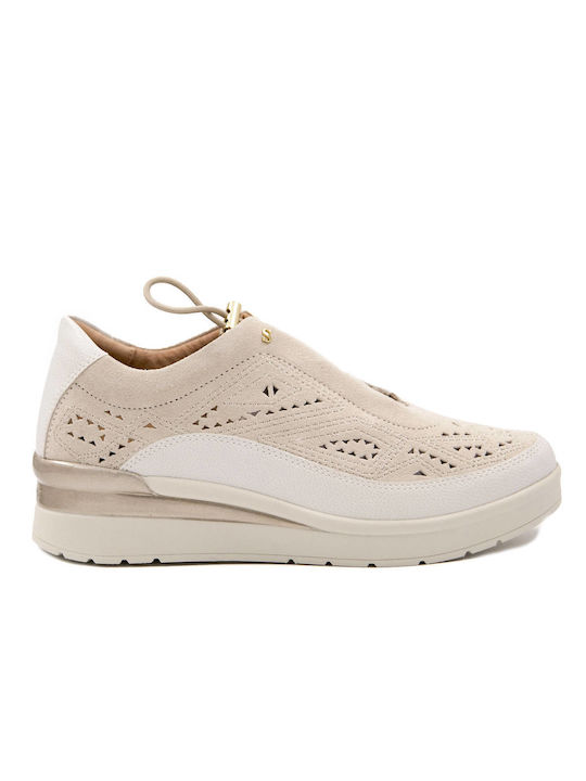 Stonefly Damen Sneakers Beige