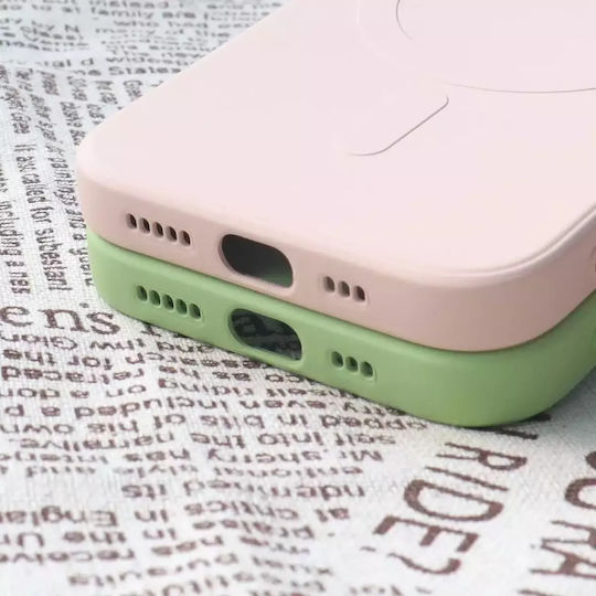 Tel Protect Umschlag Rückseite Silikon 2mm Gray (iPhone 15 Pro)