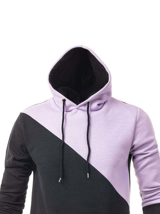 Senior Men's Sweatshirt with Hood Purple