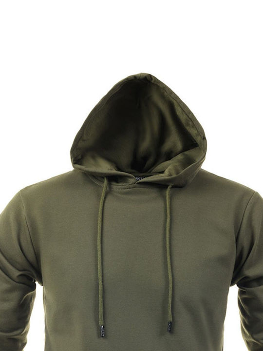 Senior Men's Sweatshirt with Hood White