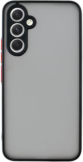 Lime Hardshell Fusion Full Camera Protection Back Cover Plastic / Silicone Black (SAMSUNG A05S 4G A057)
