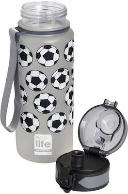 Sticla de apă Ecolife Tritan de 500 ml cu fotbal