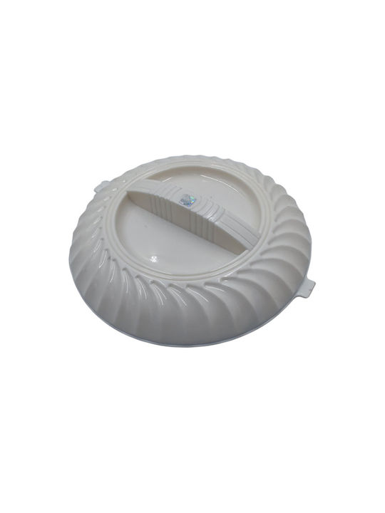 Sidirela Plastic Thermo Lunch Box White