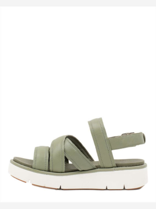 Carmela Footwear Damenplattformen Khaki