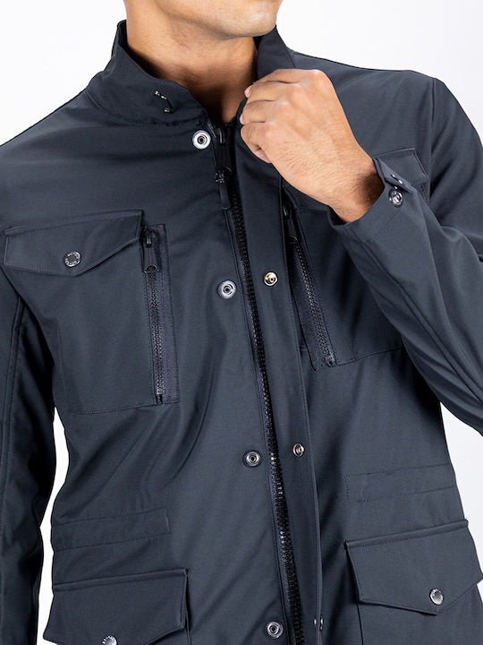 Schott Herren Jacke Lässig BLACK