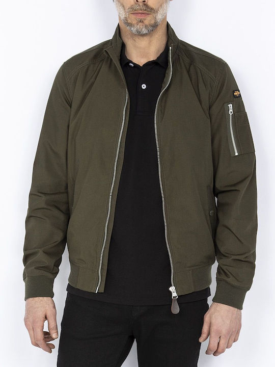 Μπουφάν Bomber Χακί