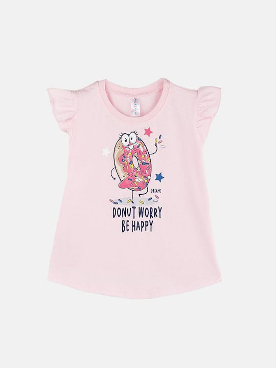 Dreams Kids Pyjamas Summer Pink