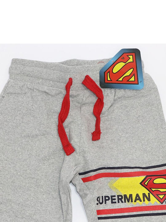 Dc Comics Kids Sweatpants Gray 1pcs Superman