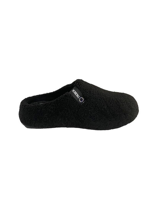 Verbenas York Winter Women's Slippers in Black color