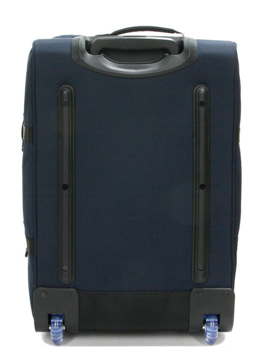 Airtex Paris Βαλίτσα Ταξιδίου Καμπίνας Υφασμάτινη Μπλε με 2 Ρόδες Ύψους 55εκ.