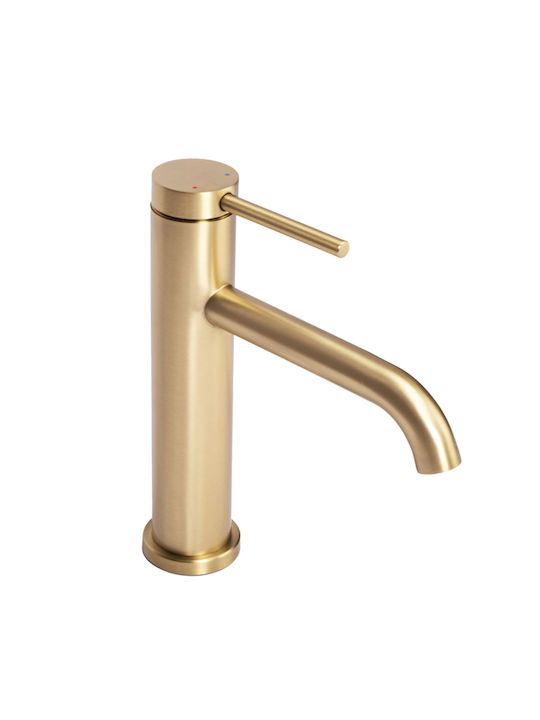 Rea Clif Mischbare Badewannenarmatur Gold