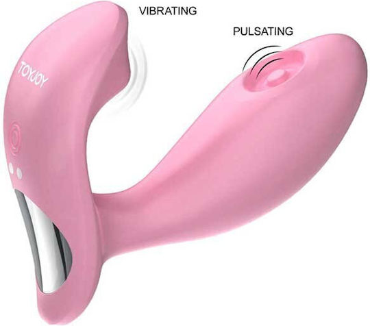 10.0cm Urban Flamengo Pulsating G-spot Vibrator Pink Toyjoy
