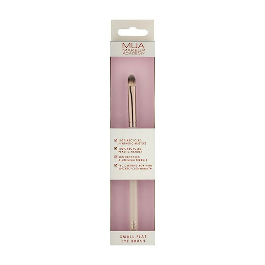 MUA MUA Make-up Pinsel für Lidschatten aus Synthetische Borste Small Flat Eye