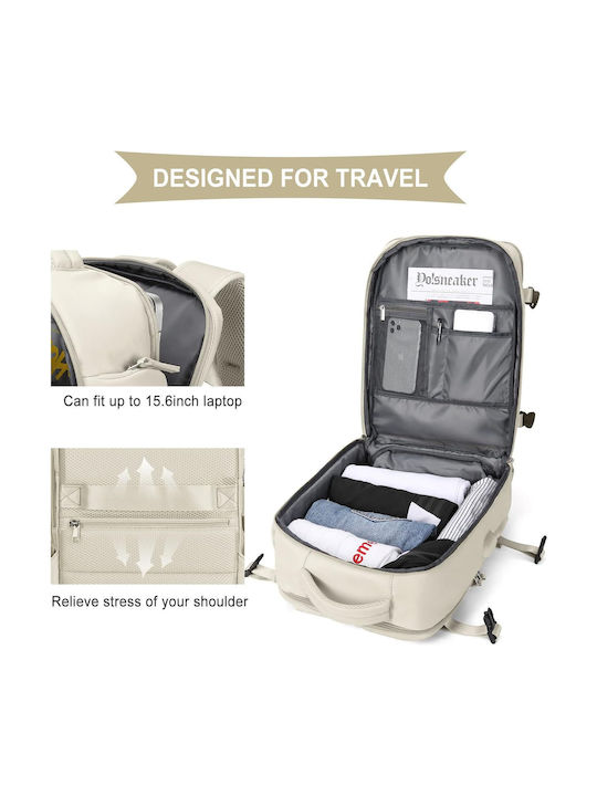Playbags Backpack Waterproof 32lt Beige