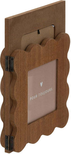 Atmosphera Wooden Photo Frame With Brown Frame