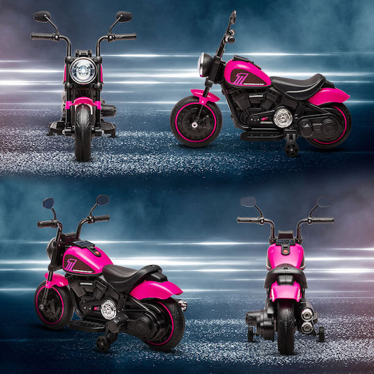 Kids Motorbike Inspired Electric 6 Volt Pink