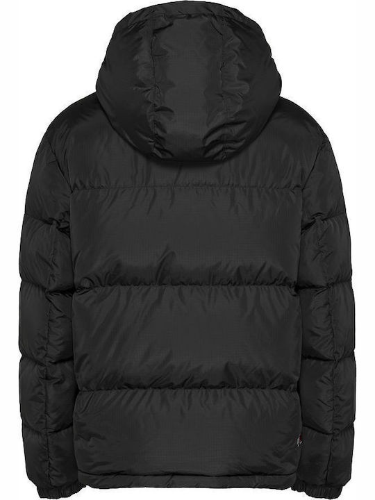 Tjw Alaska Kurz Damen Puffer Jacke für Winter Black