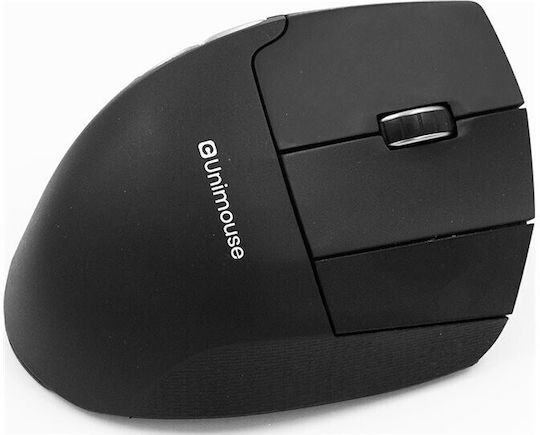 Contour UniMouse Ασύρματο Εργονομικό Bluetooth Vertical Ποντίκι Μαύρο