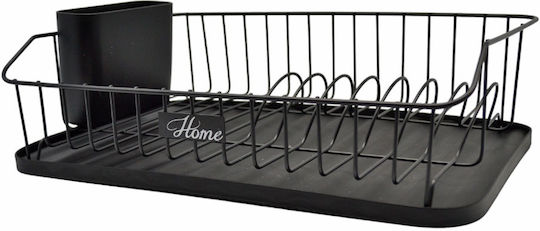 Ankor Metallisches Schwarz Spülbeckenablauf 43x29x12.5cm