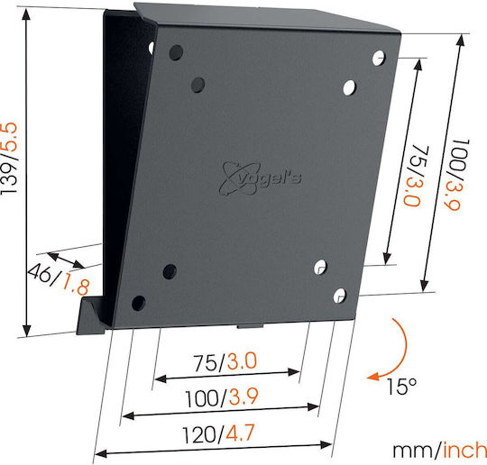 Vogel's MA1010 Βάση Τηλεόρασης Τοίχου έως 30kg