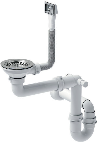 Quadron Drop-In Мивка Inox Четкан Ш44xД44см Сребрист