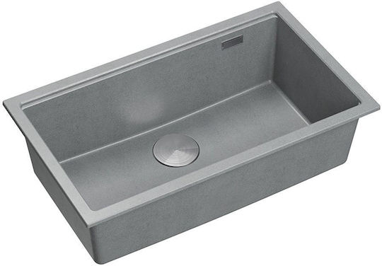 Quadron Drop-In Chiuvetă din Granit Sintetic L76xW44cm Gri