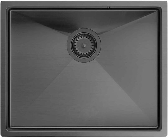 Quadron Drop-In Мивка Inox Ш54xД44см Сив