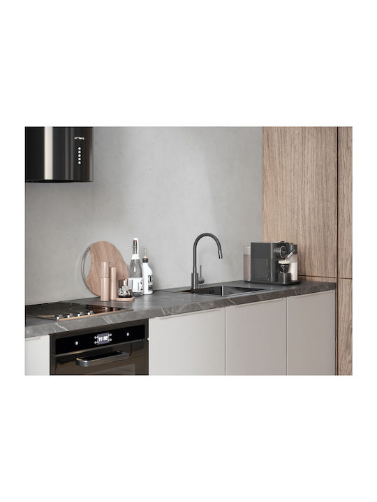 Quadron Drop-In Sink Inox W40xD45cm Black