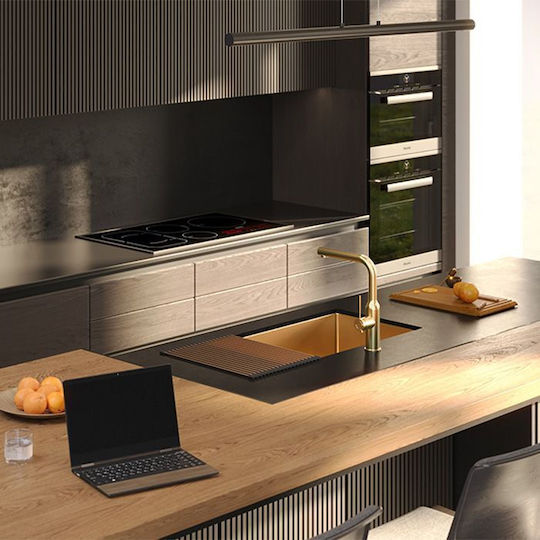 Quadron Drop-In Мивка Inox Ш74xД44см Сребрист