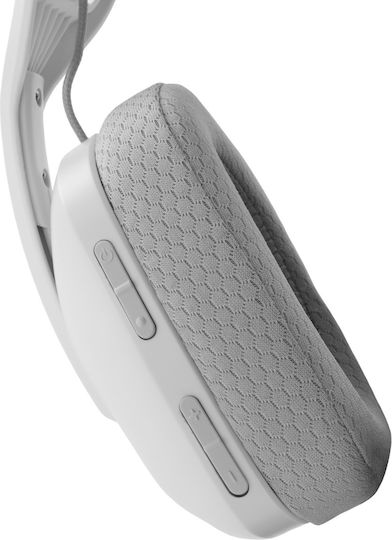 White Shark Butterfly Wireless Over Ear Gaming Headset with Bluetooth / USB Connectivity White for PC / PS4 / PS5