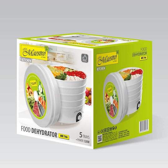 Maestro Lebensmittel-Dehydrator mit Regalen