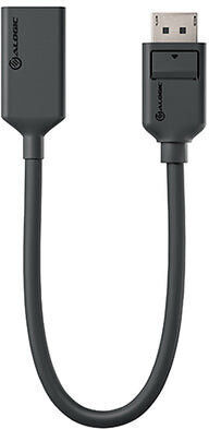 Alogic Konverter DisplayPort männlich zu HDMI weiblich Schwarz 1Stück (EL2DPHD-ADP)