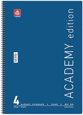 Special Academy Notebook 21x30cm 4 Subjects 4534a Various Colors