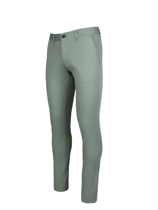 Avas Herrenhose Chino Elastisch GREEN