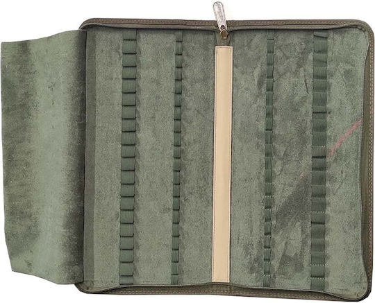 Esterbrook Canvas Pen Case Army Green 40 Θέσεων