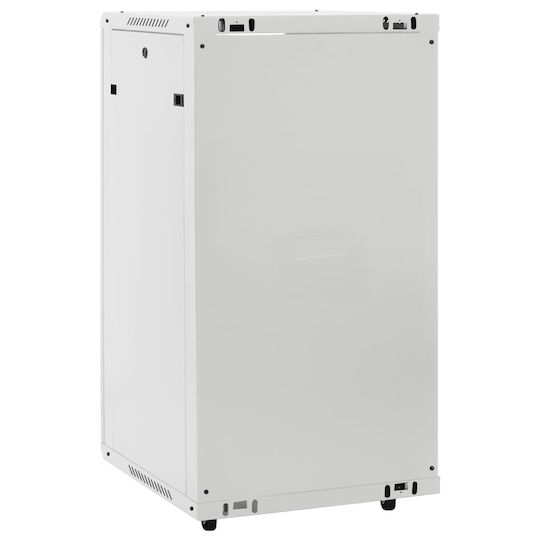 vidaXL Επιδαπέδια Καμπίνα Rack 22U 60x60x120cm Γκρι 30269