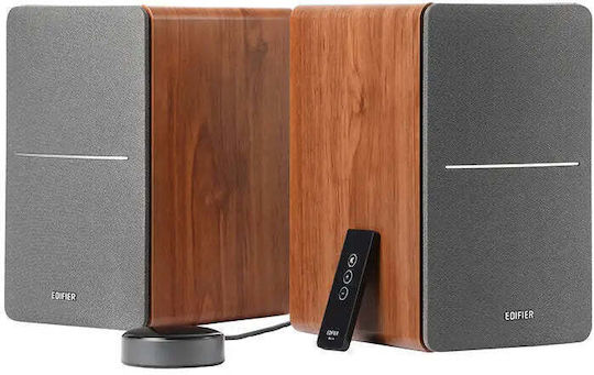 Edifier R1280T Αυτοενισχυόμενα Ηχεία 42W (Ζεύγος) Καφέ