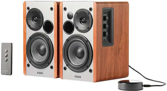 Edifier R1280T Αυτοενισχυόμενα Ηχεία 42W (Ζεύγος) Καφέ