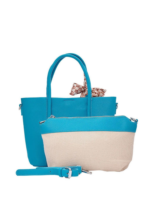 Bag to Bag Damen Tasche Schulter Hellblau