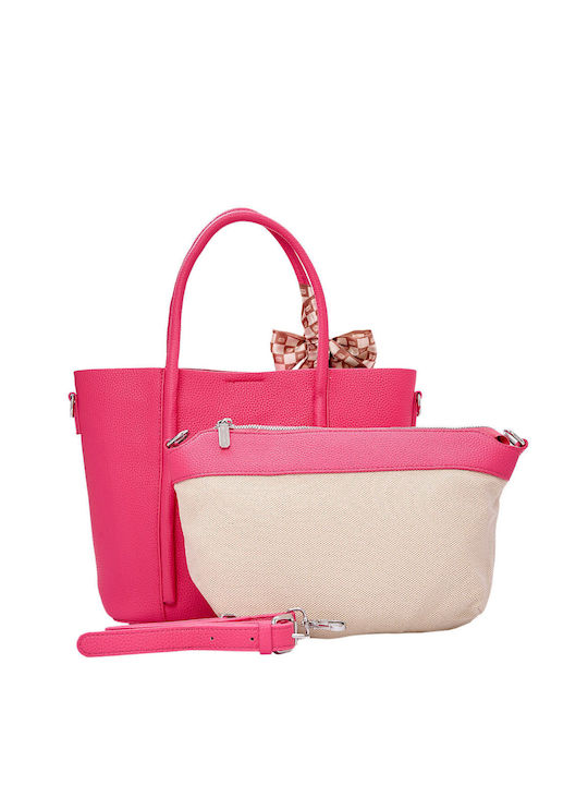 Bag to Bag Damen Tasche Schulter Fuchsie