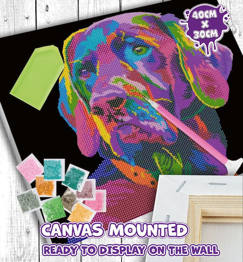 Диамантено рисуване Куче Dmdog3030