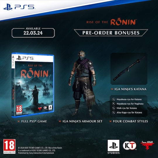 Rise of the Ronin PS5 Game