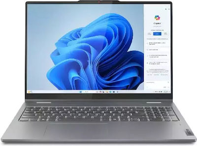 Lenovo IdeaPad 5 16AHP9 16" IPS Ecran Tactil (Ryzen 5-8645HS/16GB/512GB SSD/W11 Acasă) Luna Grey (Tastatură GR)