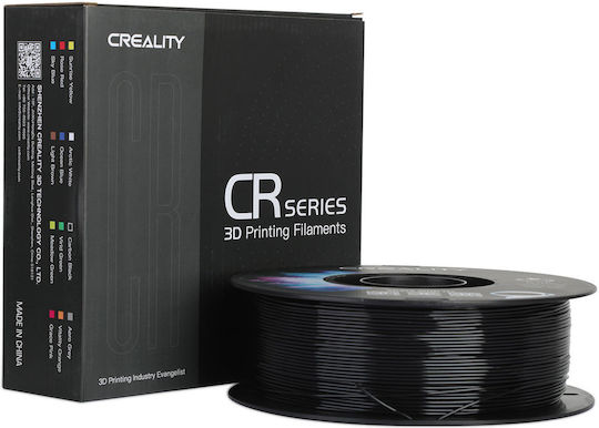 Creality3D PETG 3D Printer Filament 1.75mm Μαύρο 1kg 1τμχ (Spool)